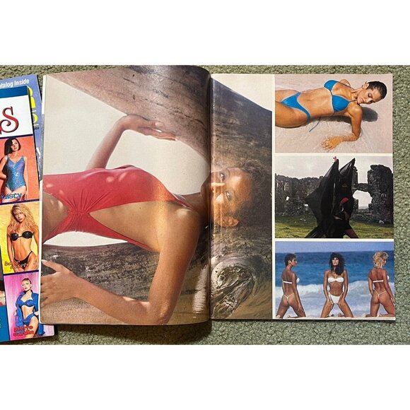 Swimwear Illustrated Magazine #1 & #2 Premiere 1986 1st Issue + Swim Styles 1989 - Picture 8 of 10